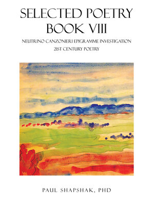 cover image of SELECTED POETRY BOOK VIII